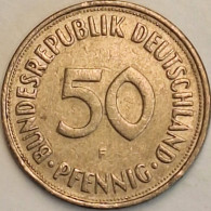 Germany Federal Republic - 50 Pfennig 1972 F, KM# 109.2 (#4728) - 50 Pfennig