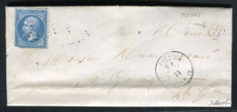 Rare Lettre De Melles Par Saint Béat Pour Saint Gaudens ( 1864 ) - 1849-1876: Classic Period