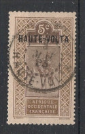 HAUTE-VOLTA - 1922-26 - N°YT. 24 - Targui 5c Brun - Oblitéré / Used - Used Stamps