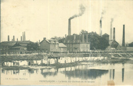 03 - MONTLUCON - LA SORTIE DES OUVRIERS DE L'USINE SAINT JACQUES - ANIMEE - Editeur FOINTUD - Montlucon