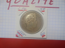 +++QUALITE+++LOUIS-PHILIPPE 5 FRANC 1841 "BB"ARGENT +++(A.5) - 5 Francs