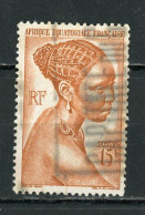 A.E.F. : JEUNE FILLE - N° Yt 224 Obli - Used Stamps