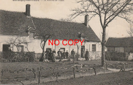 58 GERMIGNY.SUR-LOIRE. Le Bureau De Tabac Bien Animé 1915 - Andere & Zonder Classificatie