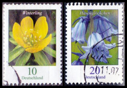 2017 - ALEMANIA - FLOR - YVERT 3099,3100 - Used Stamps