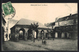 CPA Souillac, La Halle  - Souillac