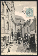 CPA Mont-Saint-Michel, Hotel Poulard Aine, Grande-Rue  - Le Mont Saint Michel