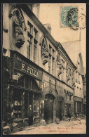 CPA Reims, Maison Des Musiciens, Rue De Tambour  - Reims