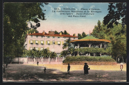 CPA Toulon, Place D`Armes, La Préfecture Maritime Et Le Kiosque  - Toulon