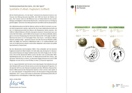 Bund 2016 - Mi.Nr. 3235 - 3237 - Gestempelt Used Gedenkblatt - Lettres & Documents