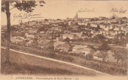 16-Angoulême Panorama Pris De Saint-Martin - Angouleme