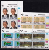 RSA, 1994, MNH Stamps In Control Blocks, MI 926-929, President Mandela, Scan X722 - Nuevos