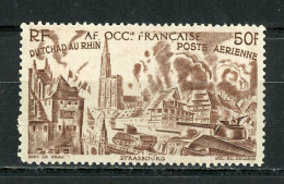 AOF (RF) - POSTE AÉRIENNE -  N° Yt 10* - Unused Stamps