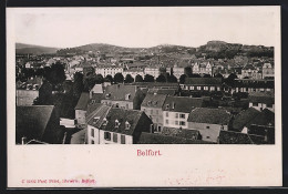 CPA Belfort, Vue Partielle Aérienne  - Belfort - Stadt