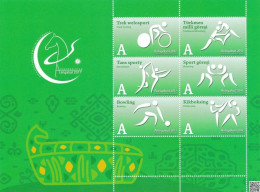 2017 Turkmenistan, Asian Games, Basketball, Cycling, Dance, Wrestling, Bowling, Kickboxing, Block - Turkménistan