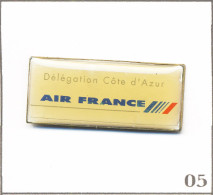 Pin's Transport - Aviation / Air France - Délégation Côte D’Azur. Non Estampillé. Epoxy. T1025-05 - Aviones