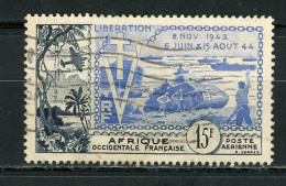 AOF (RF) - POSTE AÉRIENNE -  N° Yt 17 Obli. - Used Stamps