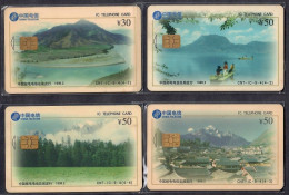 China 1998 Landscape Li Jiang, Yunnan Province 4V IC Used Cards - Chine