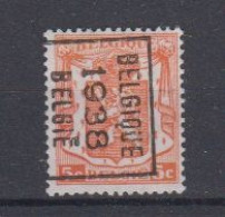 BELGIË - PREO - Nr 331 B - BELGIQUE 1938 BELGIË - (*) - Typo Precancels 1936-51 (Small Seal Of The State)