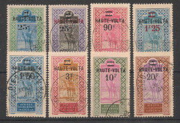 HAUTE-VOLTA - 1924-27 - N°YT. 33 à 40 - Série Complète - Oblitéré / Used - Used Stamps