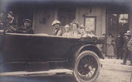 CPA - Carte Photo AVIGNON Grand Corso De Charité Du 21 Mai 1925. Voiture, Coiffures.D025 - Avignon