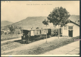 CPM Edit. BVA - Gare De Coublevie, Vue Sur Voiron - V.S.B. - Voir 2 Scans & Descriptif - Andere & Zonder Classificatie