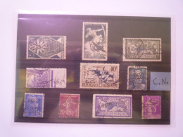 2024 - 1957  TIMBRES PERFORES  -  Perforations C.N.   XXX - Usados