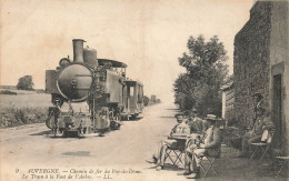 AUVERGNE - Le Chemin De Fer Du Puy De Dôme Le Train à Font De L'Arbre. - Eisenbahnen