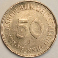 Germany Federal Republic - 50 Pfennig 1972 J, KM# 109.2 (#4729) - 50 Pfennig