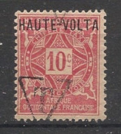 HAUTE-VOLTA - 1920 - Taxe TT N°YT. 2 - 10c Rose - Oblitéré "T" / Used - Usados