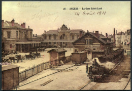 CPM Edit. AAPA N° 020 - Vue Générale De La Gare Angers-St-Laud Dans Les Années 1910 - Voir 2 Scans & Descriptif - Angers