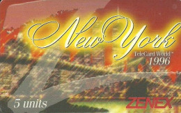 USA: Prepaid Zenex - TeleCard World Exposition 1996 New York - Otros & Sin Clasificación
