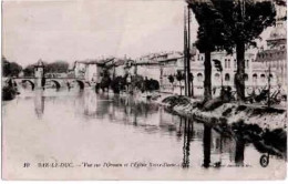 BAR-le-DUC - Vue Sur L'Ornains Et L'église Notre-Dame - Bar Le Duc