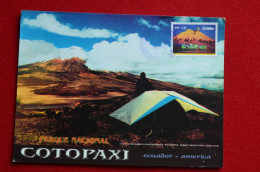 Ecuador Maxicard Volcano Cotopaxi Carte Maximum Volcan Equateur - Volcanos