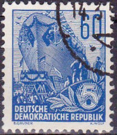 1954 - ALEMANIA ORIENTAL / DDR - PLAN QUINQUENAL - YVERT 160 - Oblitérés