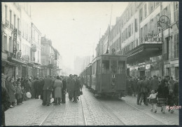 CPM Edit. S. Baliziaux - Versailles - Le Dernier Jour De Circulation Des Tramways - 1957 - Voir 2 Scans & Descriptif - Versailles