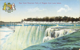 R629964 New Crest American Falls Of Niagara From Luna Island. F. H. Leslie - Monde