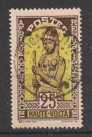 HAUTE-VOLTA - 1928 - N°YT. 50 - 25c Sépia Et Jaune - Oblitéré / Used - Oblitérés