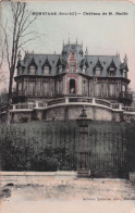 Monville - Chateau De M. Badin - CPA °J - Andere & Zonder Classificatie