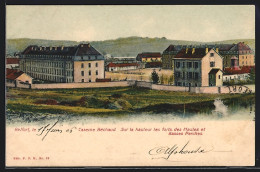 CPA Belfort, Caserne Béchaud, Sur La Hauteur Les Forts Des Hautes Et Basses Perches  - Belfort - Città