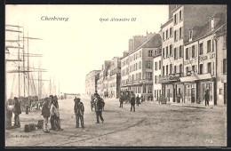 CPA Cherbourg, Quai Alexandre III  - Cherbourg