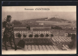 CPA Antibes, Vue Générale  - Andere & Zonder Classificatie