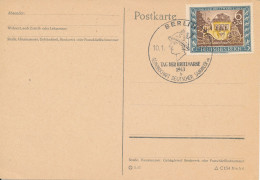 Germany Postcard Stamp's Day Berlin 10-1-1943 - Covers & Documents