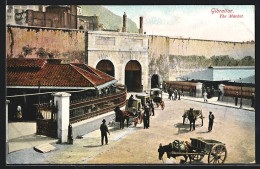 Postal Gibraltar, The Market  - Gibraltar