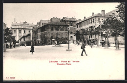 Postal Gibraltar, Place Du Théâtre  - Gibraltar