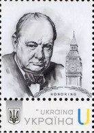 Ukraine 2022, England History, Politician, Writer Winston Churchill, Art, 1v - Ucrania