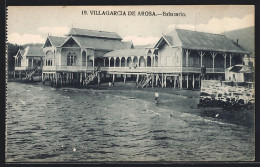 Postal Villagarcia De Arosa, Balneario  - Otros & Sin Clasificación