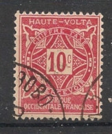 HAUTE-VOLTA - 1928 - Taxe TT N°YT. 12 - 10c Rose - Oblitéré / Used - Gebraucht