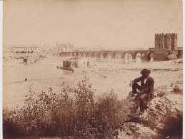 Grande Photographie Ancienne ~1880 Espagne 28x22 Cm. Panorama De Cordoue 714. Tirage Albuminé (J. Laurent) - Old (before 1900)