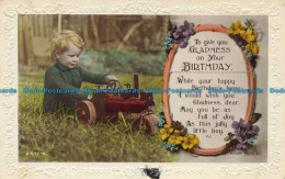 R631787 To Give You Gladness On Your Birthday. Rotary Photo. Rajar Bromide. RP - Monde