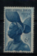 France - AOF - "Femme Foulah : Guinée" - Neuf 2** N° 38 De 1947 - Ungebraucht